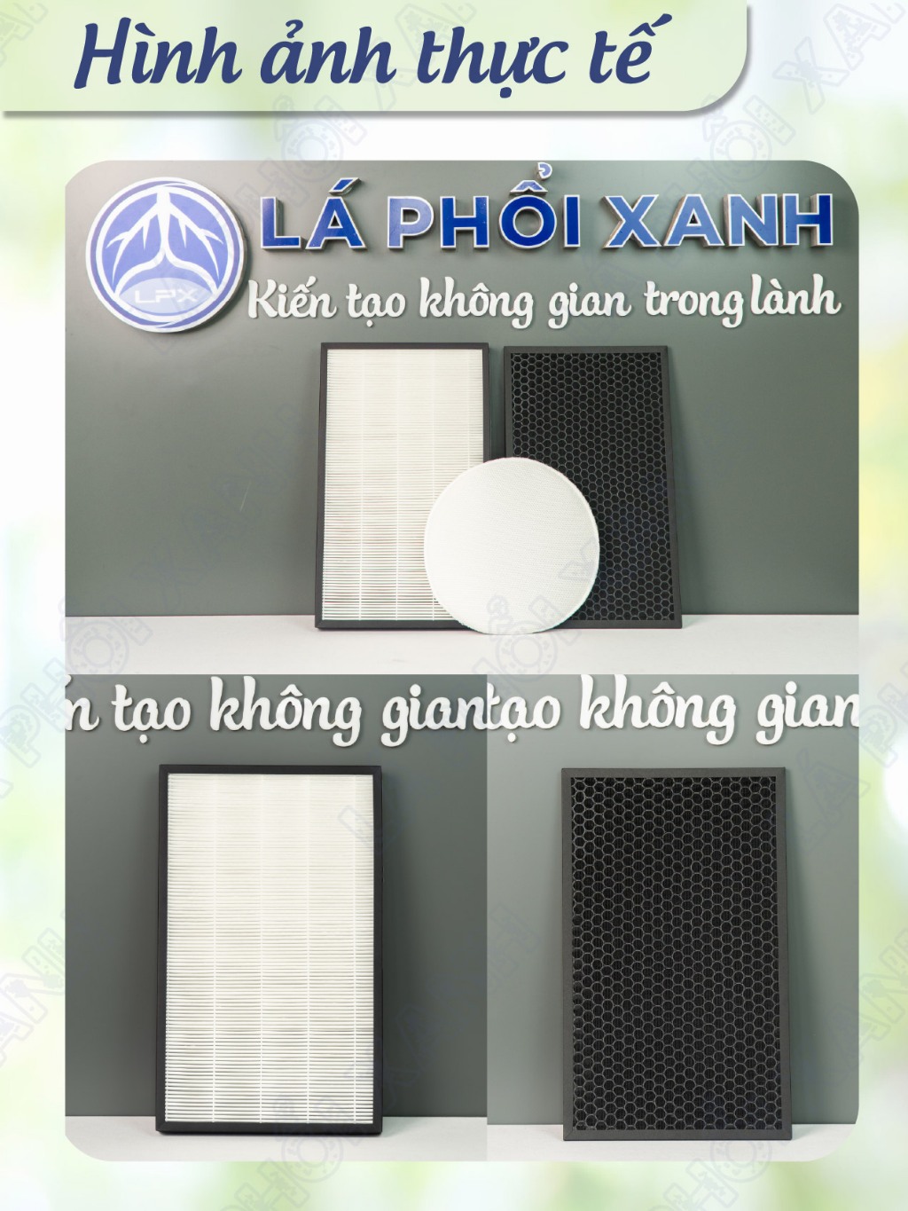 Màng lọc tương thích máy Panasonic F-VXG50 | F-VX40H2 | F-VX50E8 | F-VXH50 | F-VXJ50 | F-VXGB50 | F-VXH50B2 - Ảnh 4