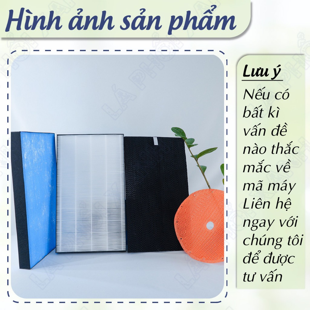Màng lọc không khí tương thích máy Daikin MCK70 ACK70 TCK70 - Màng lọc hepa - Tấm lọc không khí - Bù ẩm - Ảnh 3