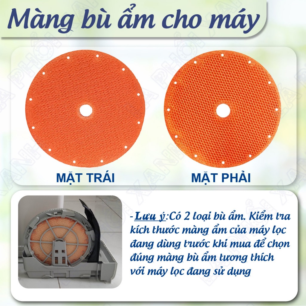 Màng lọc không khí tương thích máy Daikin MCK70 ACK70 TCK70 - Màng lọc hepa - Tấm lọc không khí - Bù ẩm - Ảnh 7