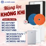 Màng lọc không khí tương thích máy Daikin MCK55TVM6 MC55UVM6 MC30YVM7 MC40UVM6 MCK55S/T/U/V/W MCK40T/U/V/W/X/Z ACK55S