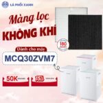 Màng lọc không khí tương thích máy Daikin MCQ30ZVM7 - Màng lọc hepa  - Tấm lọc không khí chất lượng