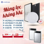 Màng lọc tương thích máy Panasonic F-VC70XJ F-VC70XK F-VXJ70 F-VXK70 F-VXJ90 F-VXK90 F-VXK70A F-VXV70A