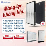 Màng lọc tương thích máy Panasonic F-PXF35A, F-PXM35A F-PXV35A F-PXH35 F-PXD35 F-PXF35 F-PXM35 F-PXL45 F-PXL45A