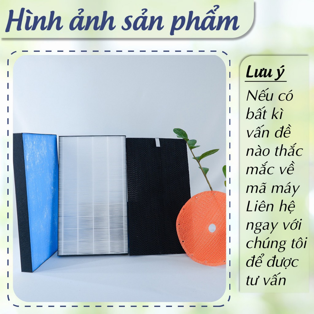 Màng lọc không khí tương thích cho Daikin MCK55 TCK55 ACK55 MCK40 ACK40 - Màng lọc Hepa - Tấm lọc không khí - Ảnh 3