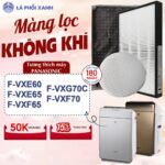 Màng lọc tương thích máy Panasonic F-VXE60 F-VXE65 F-VXF65 F-VXG70C F-VXF70 - Tấm lọc không khí chất lượng cao