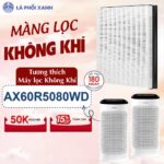 Màng lọc tương thích cho máy lọc AX60R5080WD - Bộ lọc không khí CFX-D100 chất lượng cho máy lọc không khí