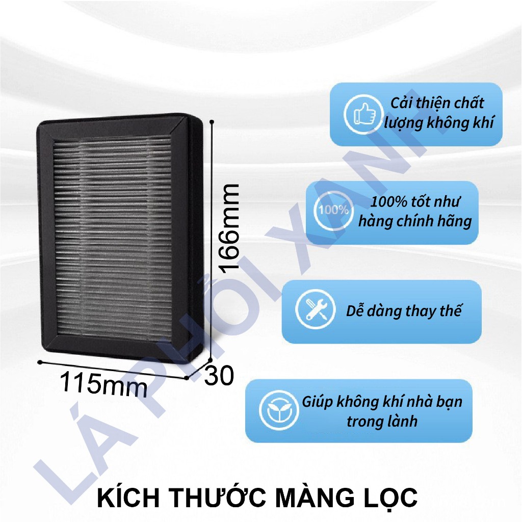Màng lọc tương thích Levoit Core LV-H128 (SET 2 MÀNG) - Màng lọc không khí chất lượng cao - Ảnh 2