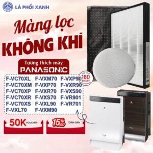 Màng lọc không khí tương thích máy Panasonic F-VC70XL XM XP XR XS F-VXM70 VXL70 VXP70 VXR70 F-VXL90 VXM90 VXR90