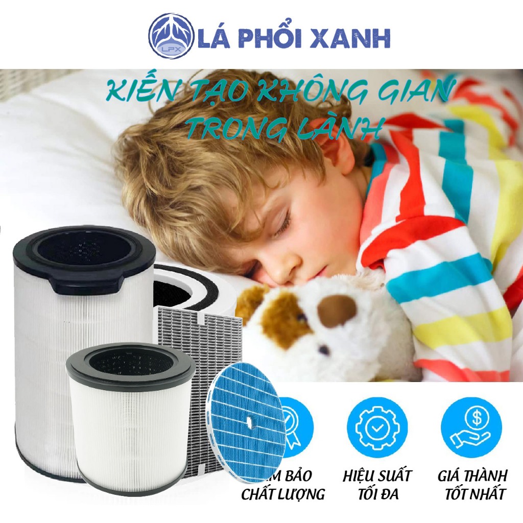 Bộ lọc LAPHOIXANH dùng cho máy lọc không khí ac0650 ac0820 ac0850 ac1212 ac1215 ac1715 ac2729 ac2882 - Ảnh 3