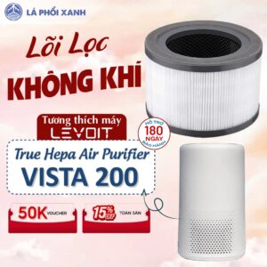 Lõi lọc tương thích máy Levoit Vista 200 - Bộ lọc không khí chất lượng cao cho máy lọc không khí