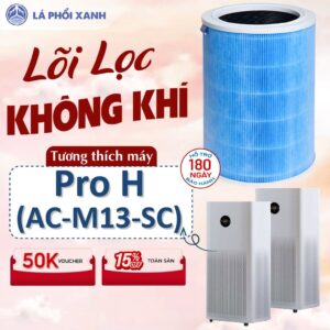 Lõi lọc LAPHOIXANH dùng cho máy lọc không khí Air Purifier PRO H - Lõi lọc cho model máy  AC-M13-SC