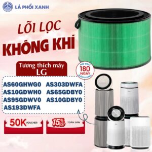 Lõi lọc tương thích cho máy LG Puricare 360 HIT, LG 1 tầng, 2 tầng - Lõi lọc không khí chất lượng