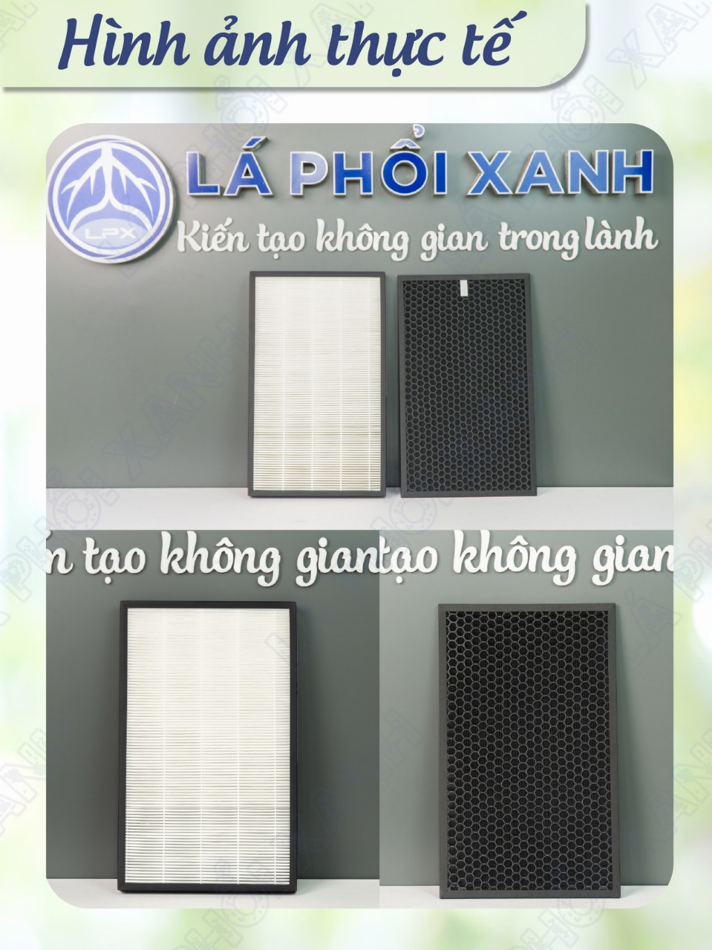 Màng lọc tương thích máy Panasonic F-PXF55A, F-PXH55A, F-PXM55A - Lõi lọc không khí - Tấm lọc không khí chất lượng - Ảnh 4
