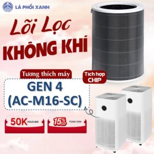 Lõi lọc tương thích máy Air purifier 4 - Lõi lọc không khí tương thích cho máy lọc Gen 4 (AM-M16-SC)