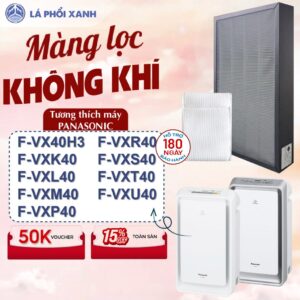 Màng lọc tương thích máy Panasonic F-VXL40 F-VX40 F-VXK40 F-VXM40 - F-VR401 - Màng lọc Hepa