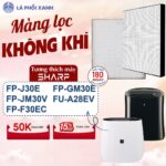 Màng lọc tương thích cho máy Sharp FP-J30E FP-JM30V FU-A28EV FP-GM30E FP-F30E - Màng lọc không khí chất lượng cao