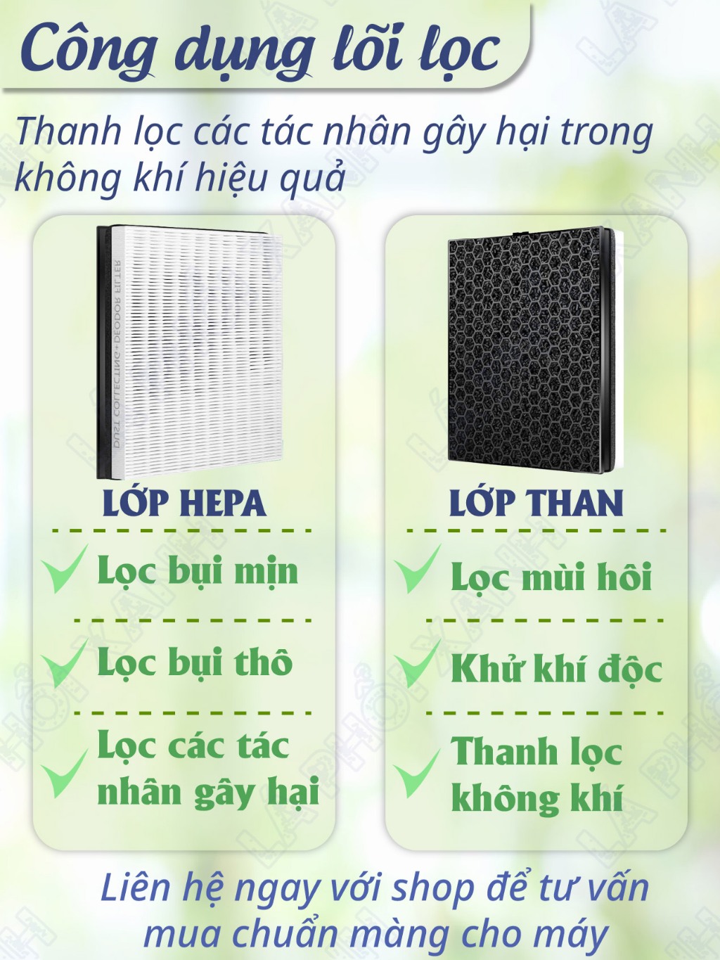 Màng lọc tương thích máy Samsung AX90R7080WD - Bộ lọc không khí CXF-C100 chất lượng cho máy lọc - Ảnh 6