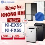 Màng lọc không khí cho máy KI-EX55 KI-FX55, Màng lọc hepa, Tấm lọc không khí chất lượng cao, lọc than