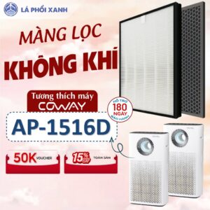 Màng lọc tương thích máy Coway AP-1516D - Màng lọc không khí chất lượng cao cho máy lọc không khí
