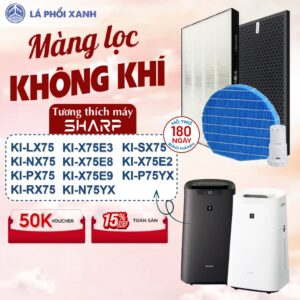 Màng lọc tương thích cho máy Sharp KI-LX75 KI-NX75 KI-PX75 KI-RX75 KI-SX75 KI-X75E2/3/8/9 KI-N75YX