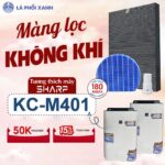 Màng lọc không khí tương thích cho Sharp KC-M401 - Màng lọc hỗn hợp Sharp KC-M401, Màng bù ẩm tương thích cho máy