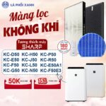 Màng lọc tương thích cho máy Sharp KC-D50 KC-E50 KC-F50 KC-G50 KC-H50 KC-J50 KC-L50 KC-N50 KC-P50 KC-R50 KC-E50A1