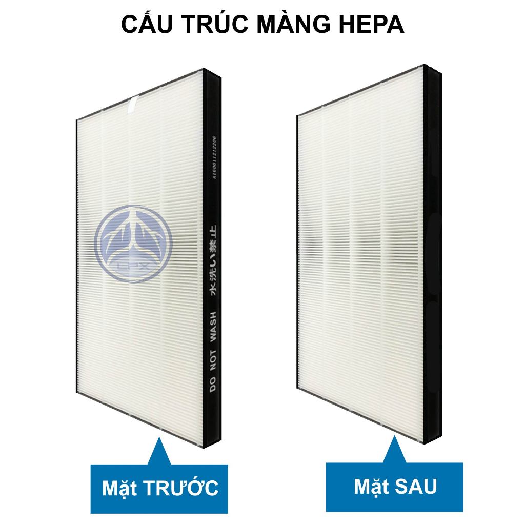 Màng lọc tương thích cho máy sharp FP-J60E-W FP-J80EV-H, Màng lọc hepa - Tấm lọc không khí - Ảnh 4