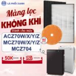 Màng lọc tương thích Daikin ACZ70W/X/Y/Z  MCZ70W/X/Y/Z MCZ704 - Màng lọc Hepa, Màng lọc không khí tương thích máy Daikin