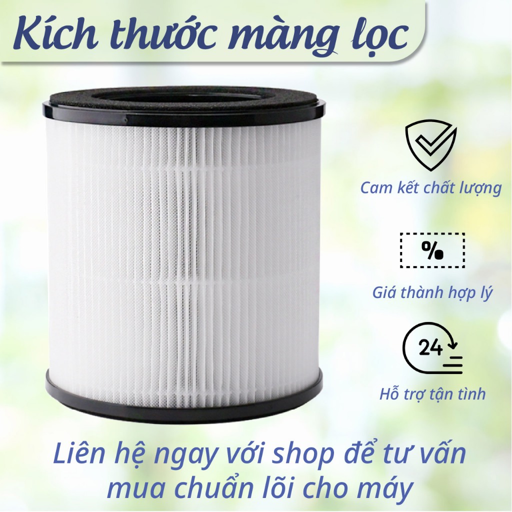 Lõi lọc tương thích máy UVGreen KA150-S, KA150-P / Lõi lọc không khí KA150 chất lượng - Ảnh 3