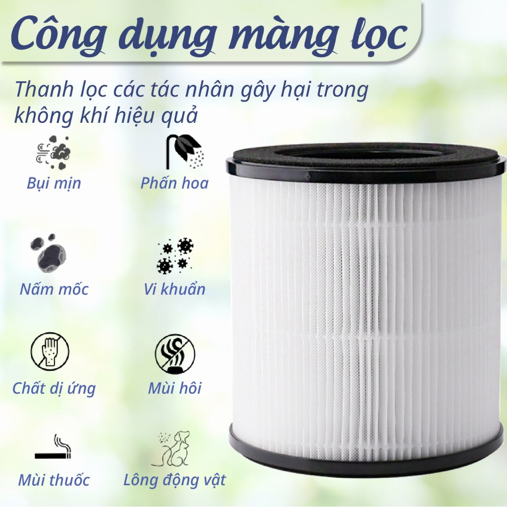 Lõi lọc tương thích máy UVGreen KA150-S, KA150-P / Lõi lọc không khí KA150 chất lượng - Ảnh 4