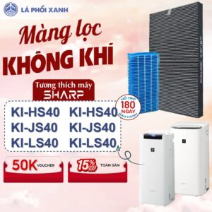 Màng hỗn hợp tương thích cho máy lọc không khí Sharp KI-HS40 JS40 LS40 NS40 KI-LD50 KI-ND50