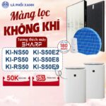 Màng lọc không khí tương thích cho máy Sharp KI-NS50 KI-PS50 KI-RS50 KI-S50E2/8/9