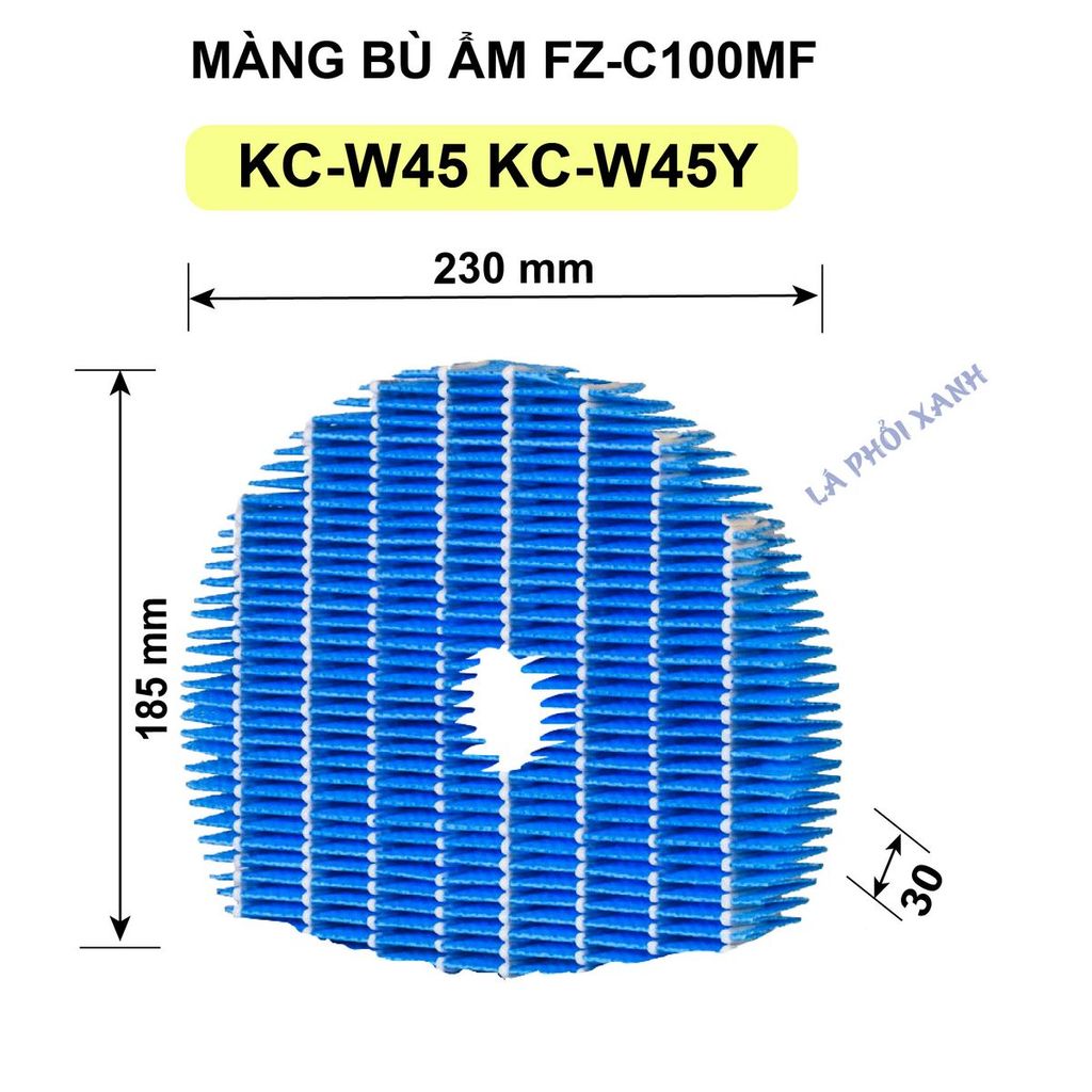 Màng lọc không khí tương thích cho máy Sharp KC-W45 Y45 Z45 45Y2 450Y3 W45Y - Màng lọc không khí chất lượng cao - Ảnh 8
