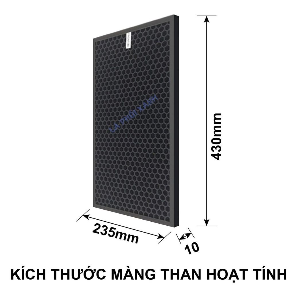 Màng lọc tương thích cho máy sharp KI-GS70 HS70 JS70 S70Y, Lõi tạo ion AG+, màng lọc thô, màng Hepa và Màng than - Ảnh 5