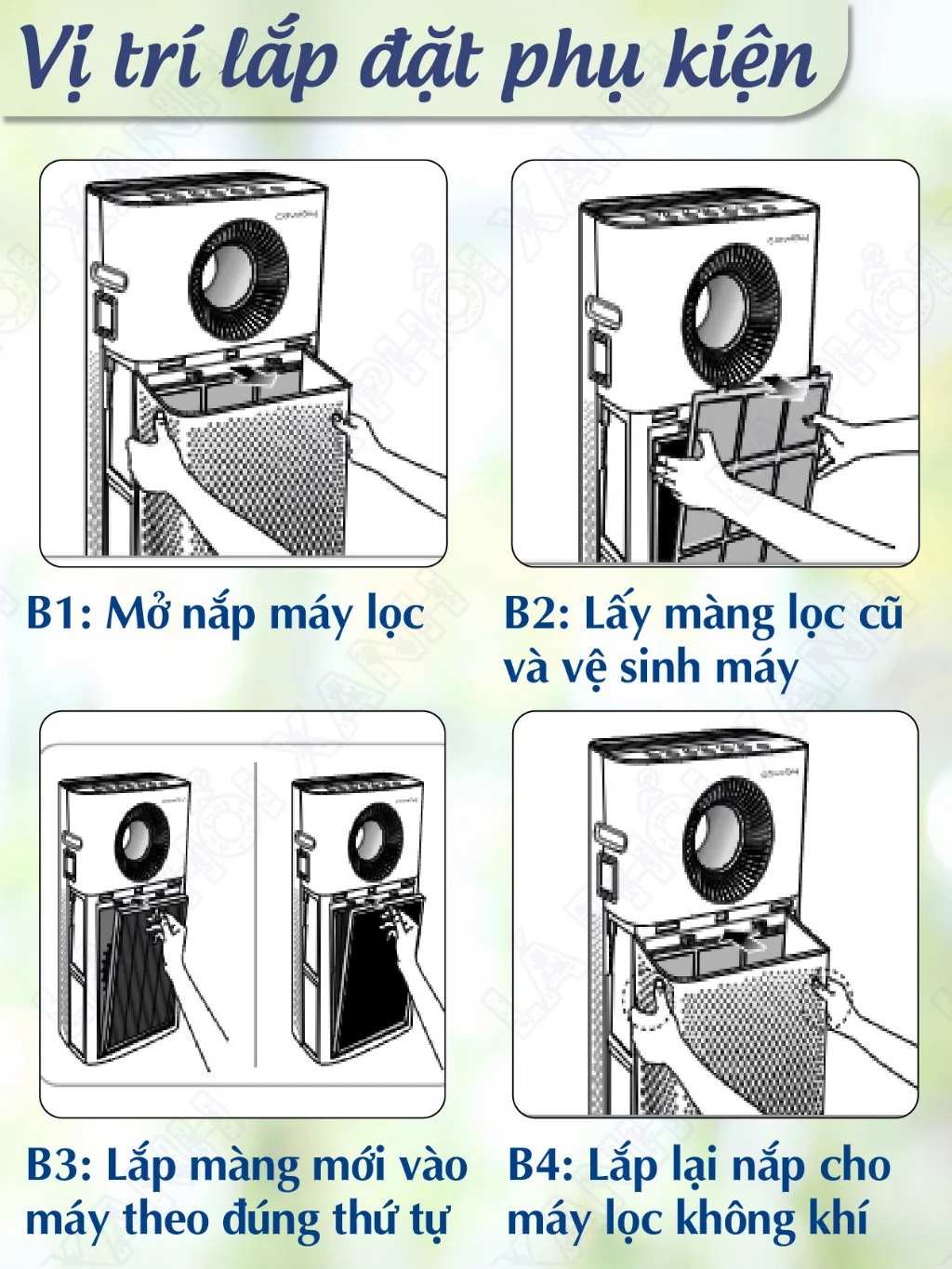 Màng lọc tương thích máy Coway AP-1516D - Màng lọc không khí chất lượng cao cho máy lọc không khí - Ảnh 8