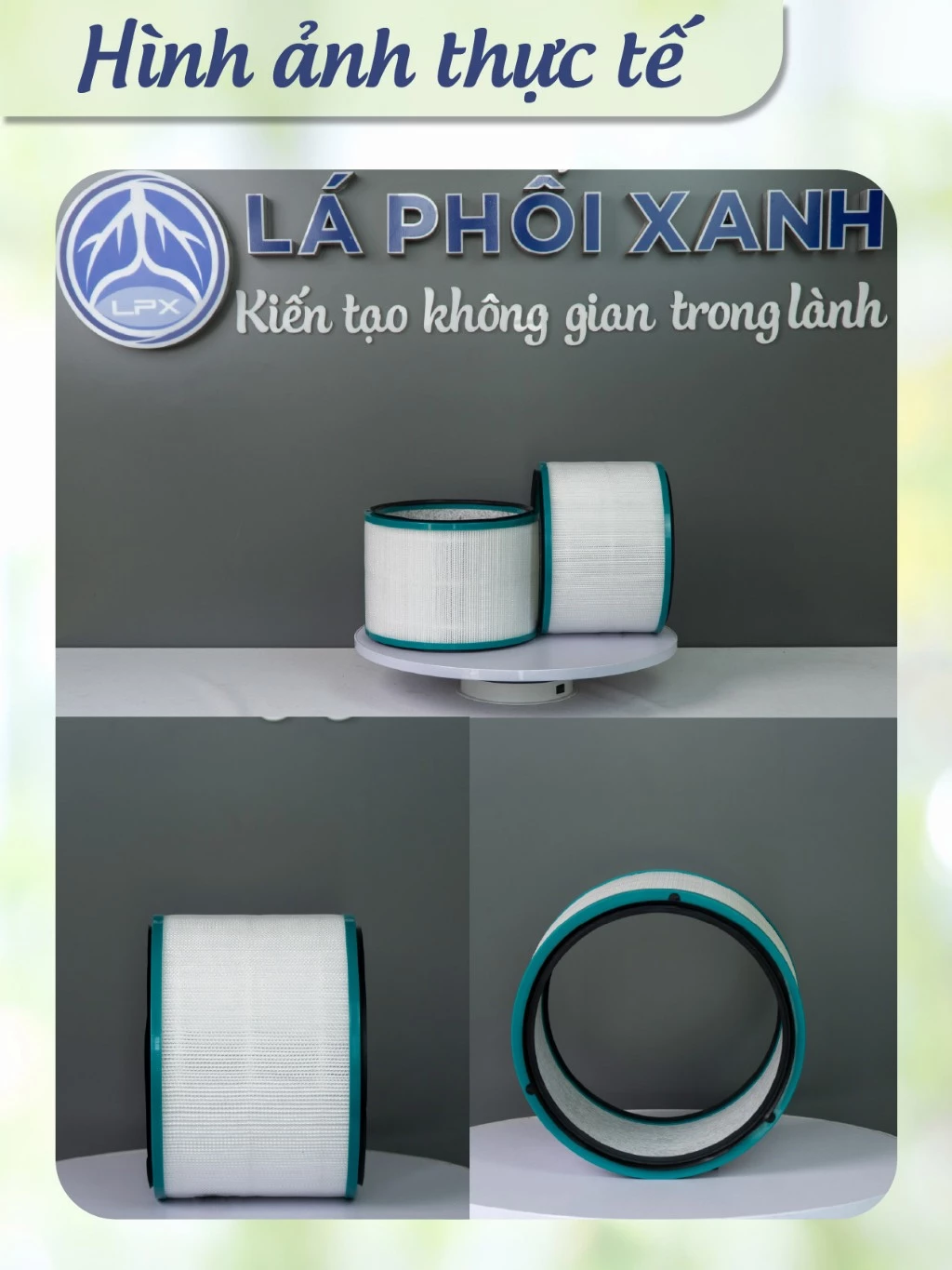 Lõi lọc cho quạt không cánh HP00 HP01 HP02 HP03 DP01 DP03 - Lõi Lọc Không Khí 2IN1 Kết Hợp Màng HEPA và Màng Than - Ảnh 9