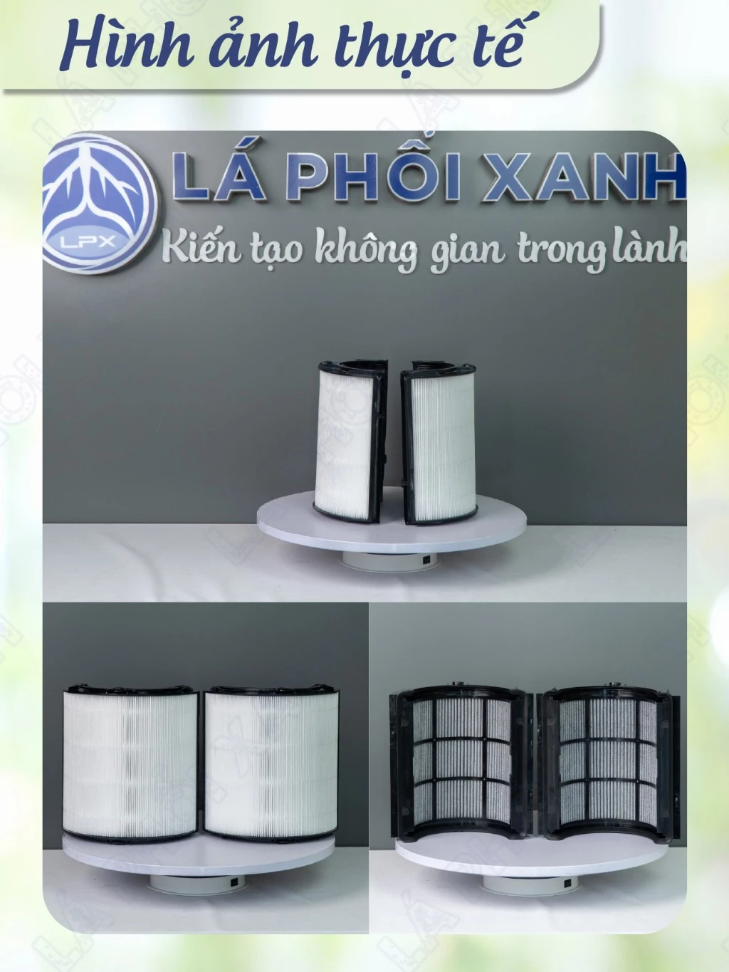 Lõi lọc tương thích cho quạt không cánh HP06 HP09 HP10 - Màng lọc không khí chất lượng cho quạt HP06 HP09 HP10 - Ảnh 4