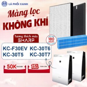 Màng lọc không khí cho máy KC-F30EV KC-30T5 KC-30T6 KC-30T7 màng lọc bui màng than bù ẩm